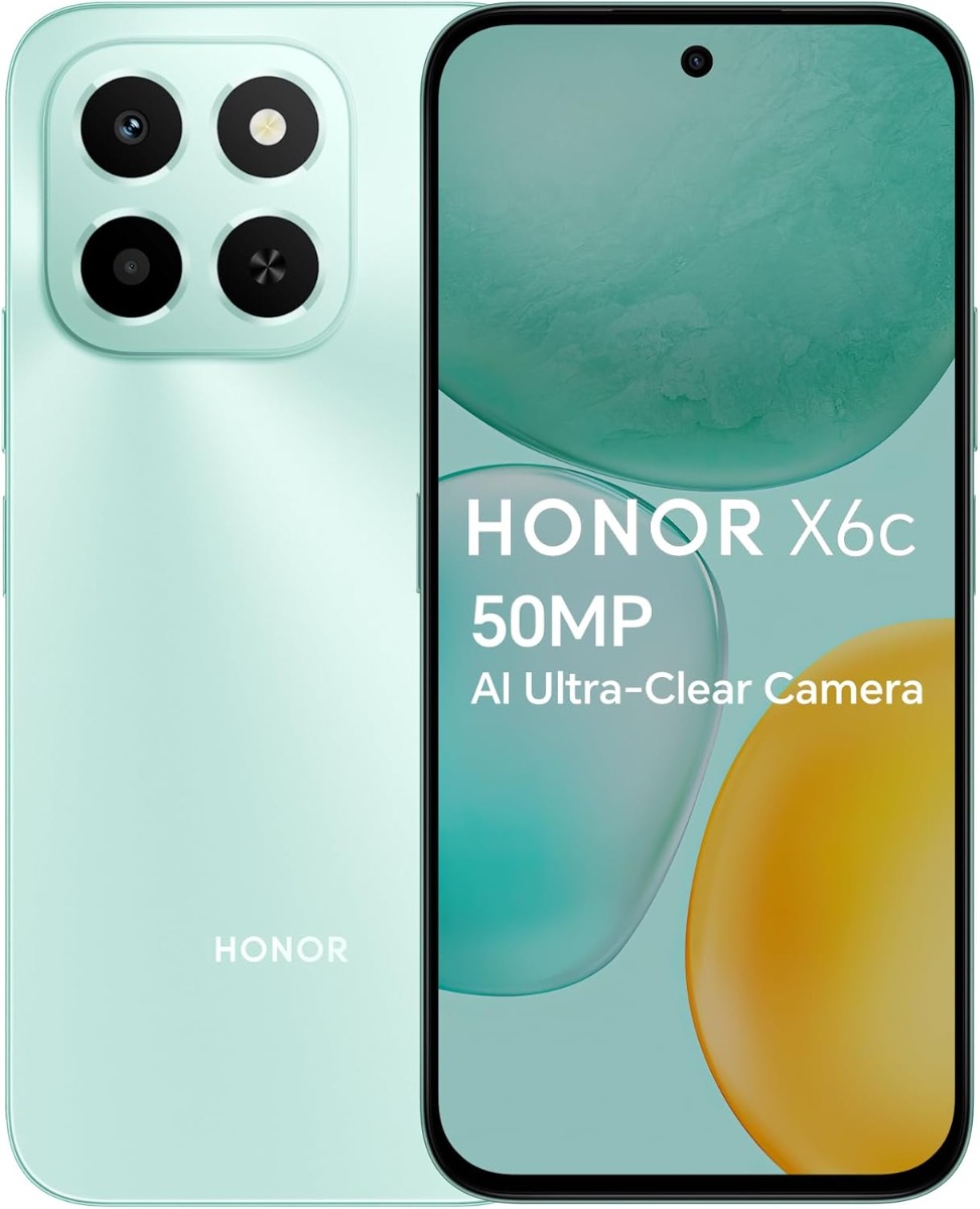 HONOR X6C: 6.74'' - 6GB RAM - 256GB ROM - Ocean Cyan