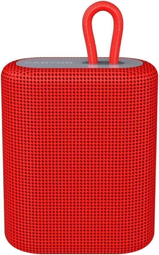 Canyon portable bluetooth speaker bsp 4 red
