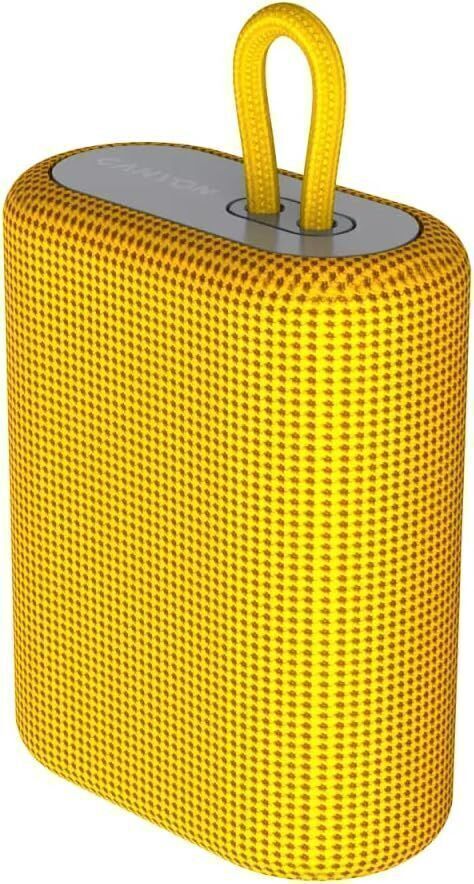 Canyon portable bluetooth speaker bsp 4 yellow