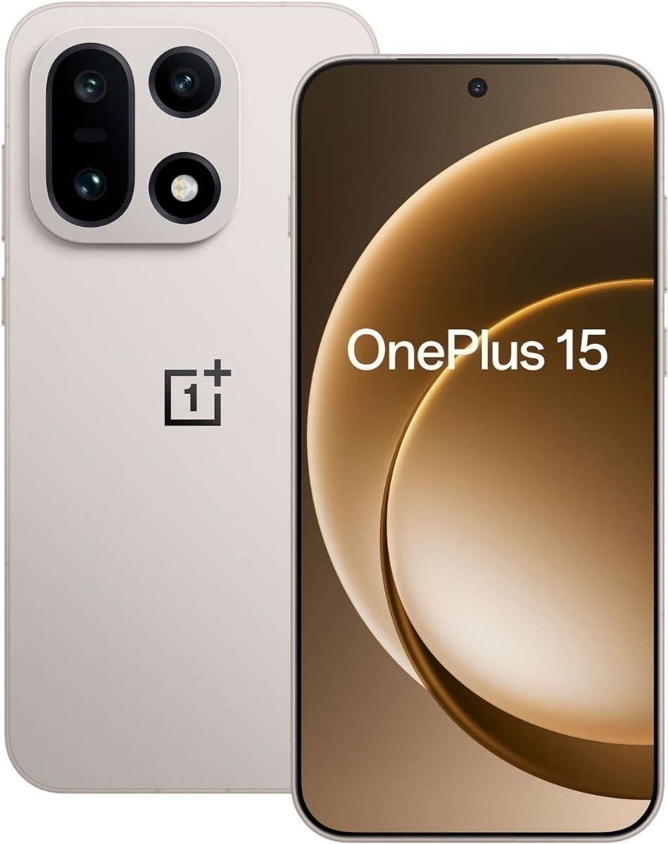 OnePlus 15: 6.78'' - 16GB RAM - 512GB ROM - Dual SIM - Sandstorm