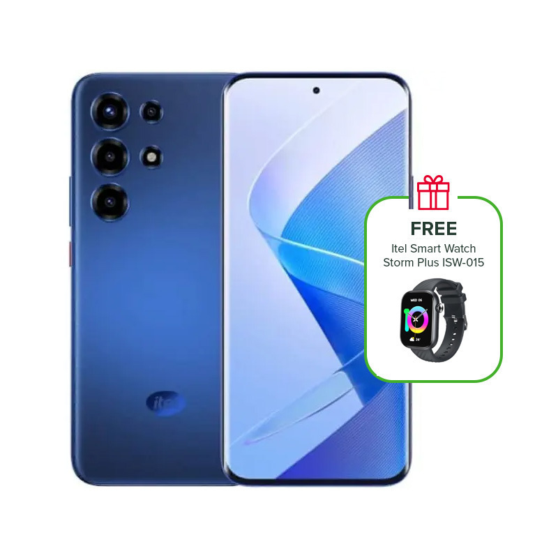Itel Super 26 Ultra: 6.8'' - 256GB ROM - 8GB RAM + Free 5000mAh Magnetic Power bank