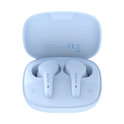 HAVIT TW959 True Wireless Stereo Earbuds - Blue