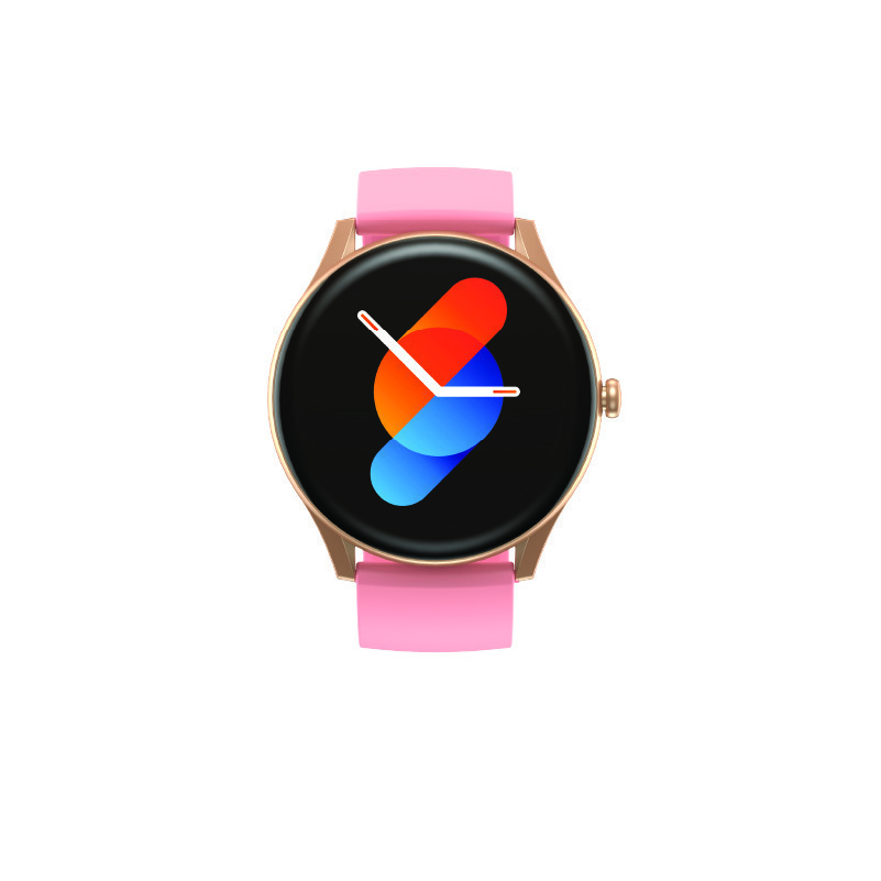 HAVIT M9036 Bluetooth Calling Round Smartwatch - Pink