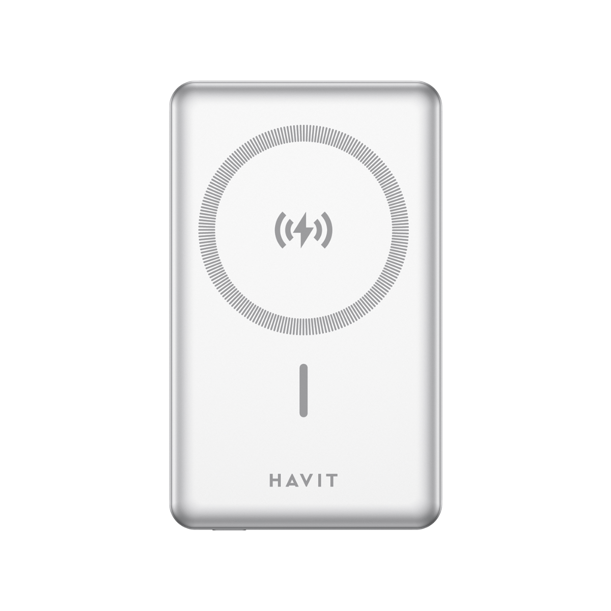 Havit 10,000Mah 15W Wireless Magsafe Powerbank -PB5203 (Silver)