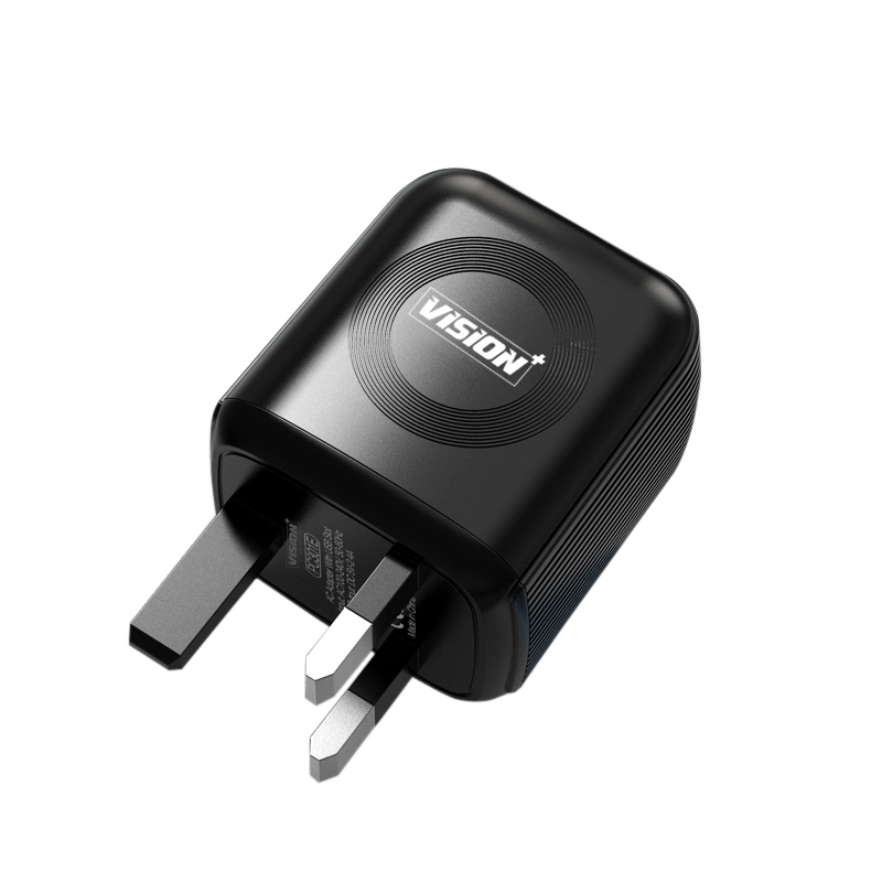 Vision Plus Quick Charger With Usb C Cable