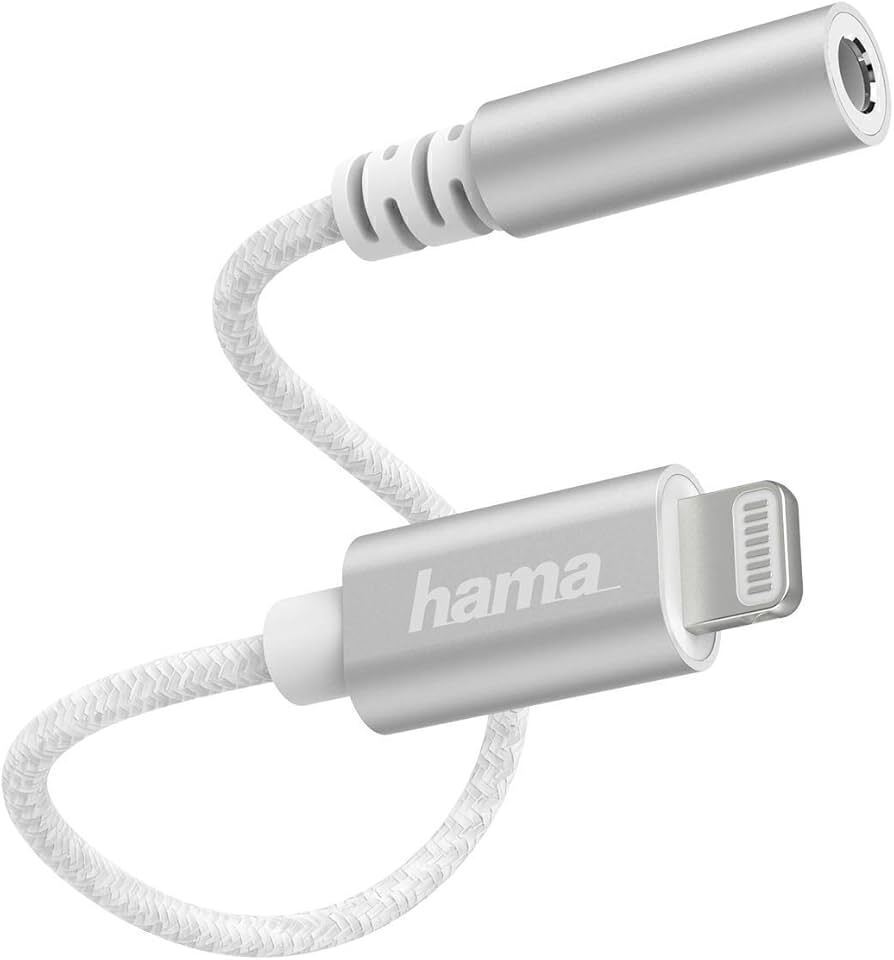 Hama lightning to aux audio adapter (187210)