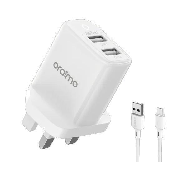 Oraimo UK OCW-U67D+C53 Chargerkit White 