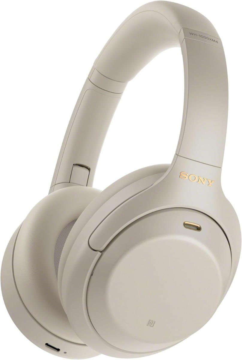 Sony WH-1000XM4 Wireless Noise Cancelling Headphones-Silver