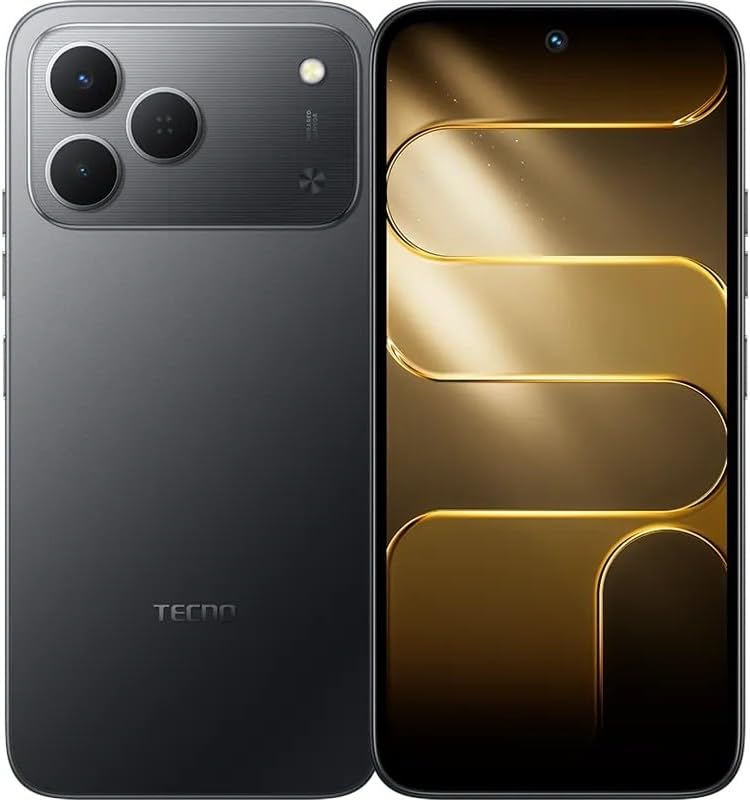 Tecno Spark 50: 6.78" - 128GB ROM - 4GB RAM - Black
