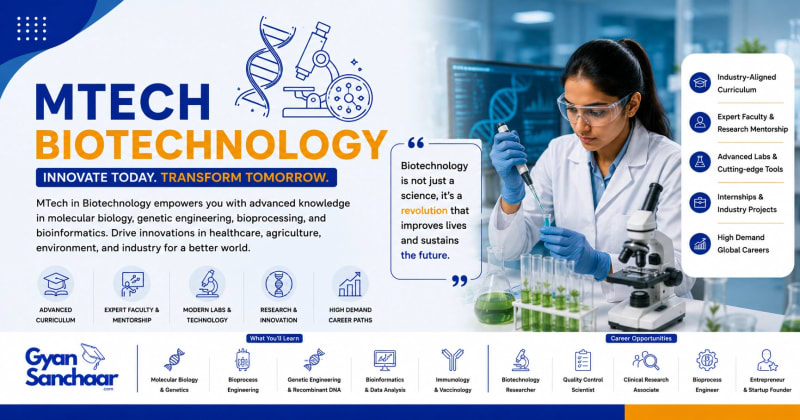 MTech Biotechnology