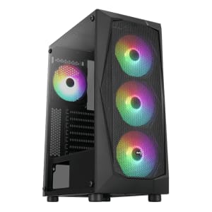 CASE AEROCOOL GAMING FALCON RGB VIDRIO TEMPLADO FALCONGBKV2