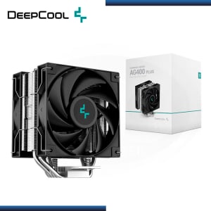 DISIPADOR  DE AIRE DEEPCOOL AG400 PLUS LGA1851/AM5 1×PWM 120MMR  NEGRO