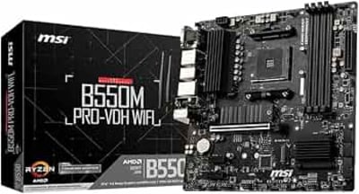 MSI PRO B550M PRO-VDH WIFI (Socket AM4) Micro-ATX