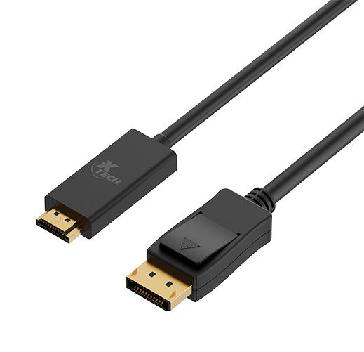 CABLE XTECH DISPLAYPORT MACHO A HDMI MACHO