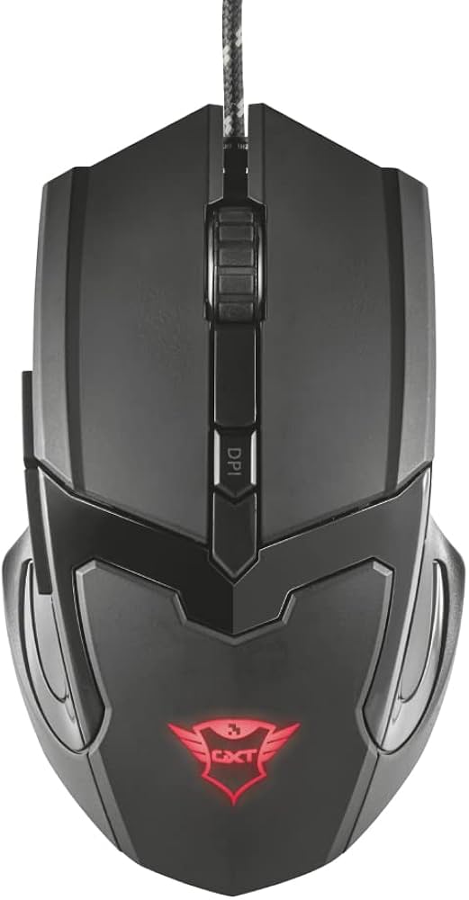MOUSE TRUST GAMING GAV USB NEGRO GXT 101