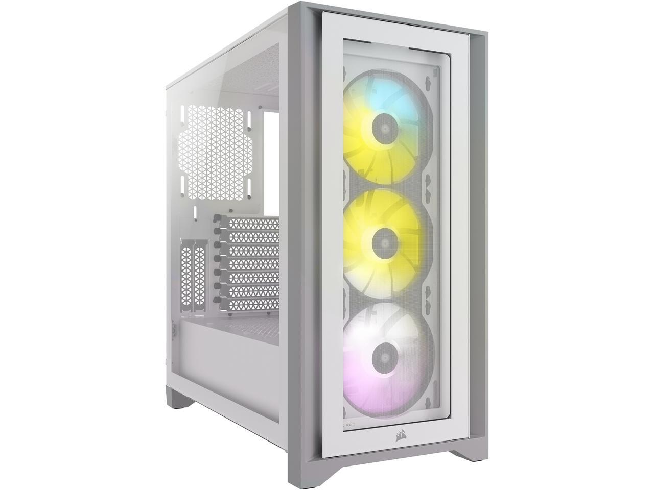 CASE CORSAIR ICUE 4000X RGB WHITE