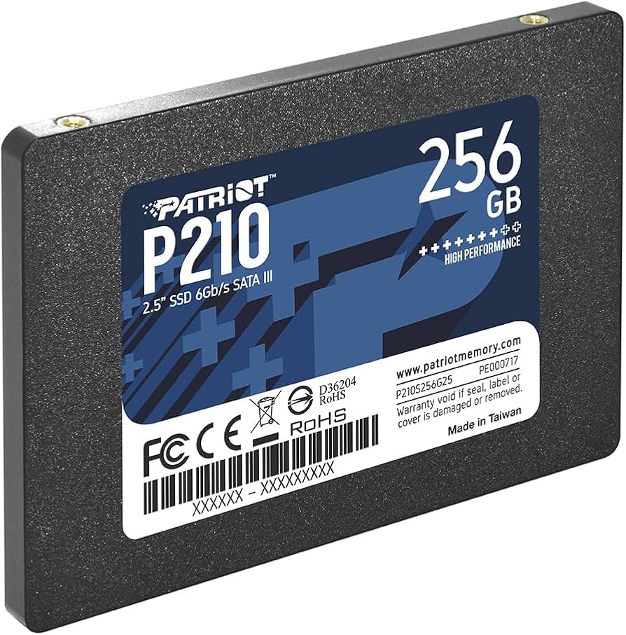 SSD 256GB PATRIOT P210