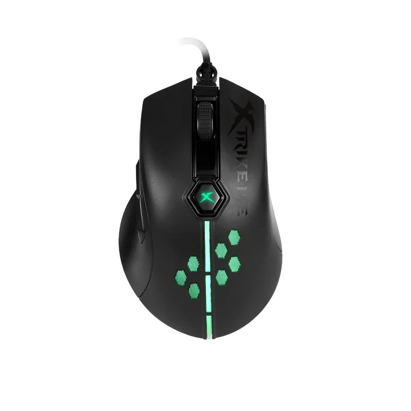 MOUSE XTRIKE ME GAMING GM515 USB NEGRO RGB
