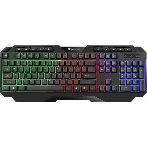 TECLADO XTRIKE ME GAMING RAINBOWFULL SIZE KB 306 USB RGB