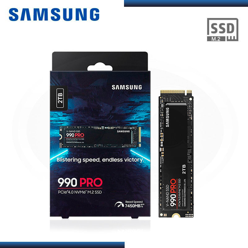 Samsung 990 PRO 2TB – SSD M.2 NVMe PCIe Gen4x4