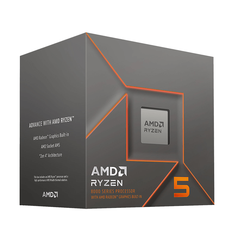 Procesador AMD Ryzen 5 8500G – Procesador 6 Núcleos / 12 Hilos con Gráficos Integrados