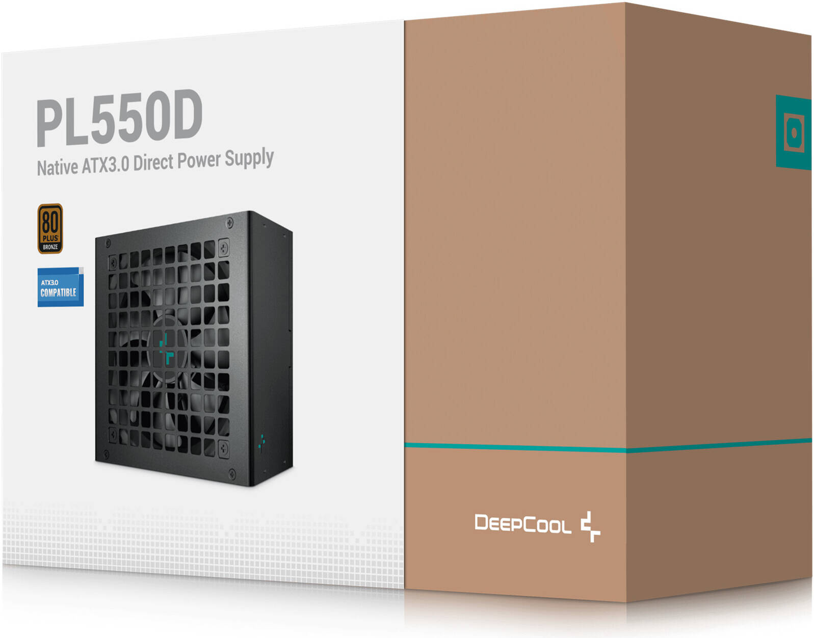 Fuente de Poder DeepCool PL550D –  550W 80+ Bronze