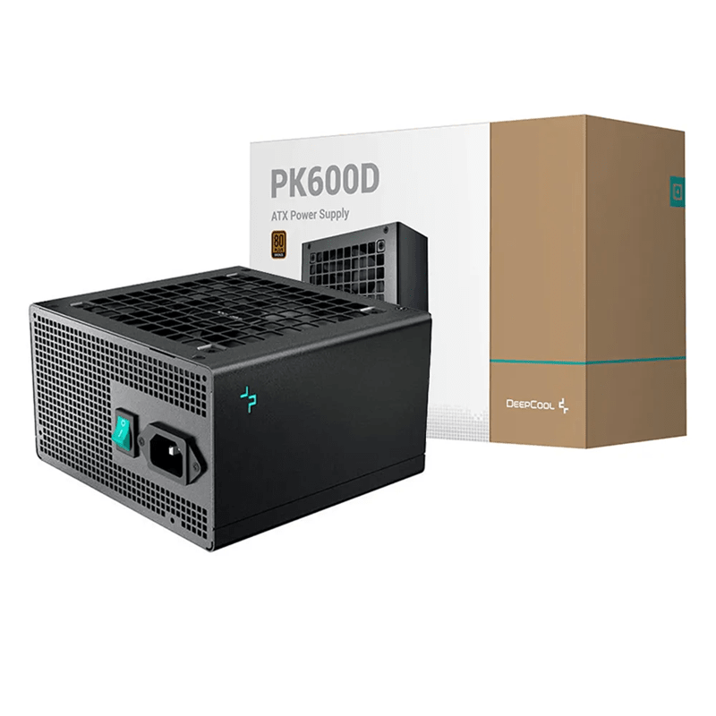 FUENTE DE PODER DeepCool PK600D – Fuente de Poder 600W 80+ Bronze