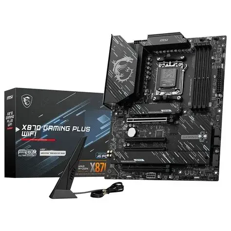 Placa Madre MSI X870 GAMING PLUS WIFI – ATX / AM5 / DDR5 / Wi-Fi 7