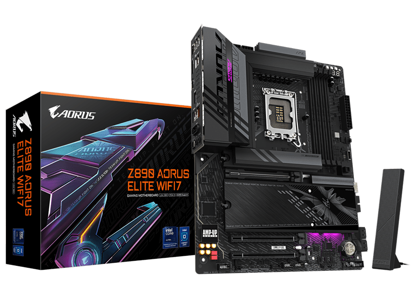 Placa Madre Gigabyte Z890 AORUS ELITE AX WIFI – ATX / DDR5 / Wi-Fi 7