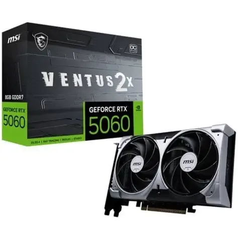 TARJETA GRAFICA RTX 5060 VENTUS X2 OC 8GB