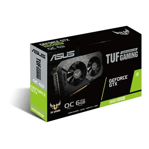 TARJETA GRAFICA ASUS TUF Gaming GeForce GTX 1660 SUPER OC 6GB GDDR6