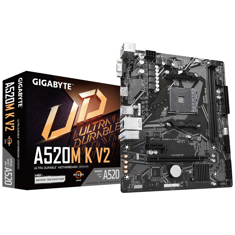 Placa Madre Gigabyte A520M-K V2