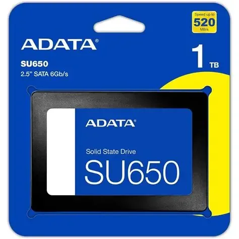 Disco Estado Solido ADATA SU650 1TB 2.5" SATA SSD