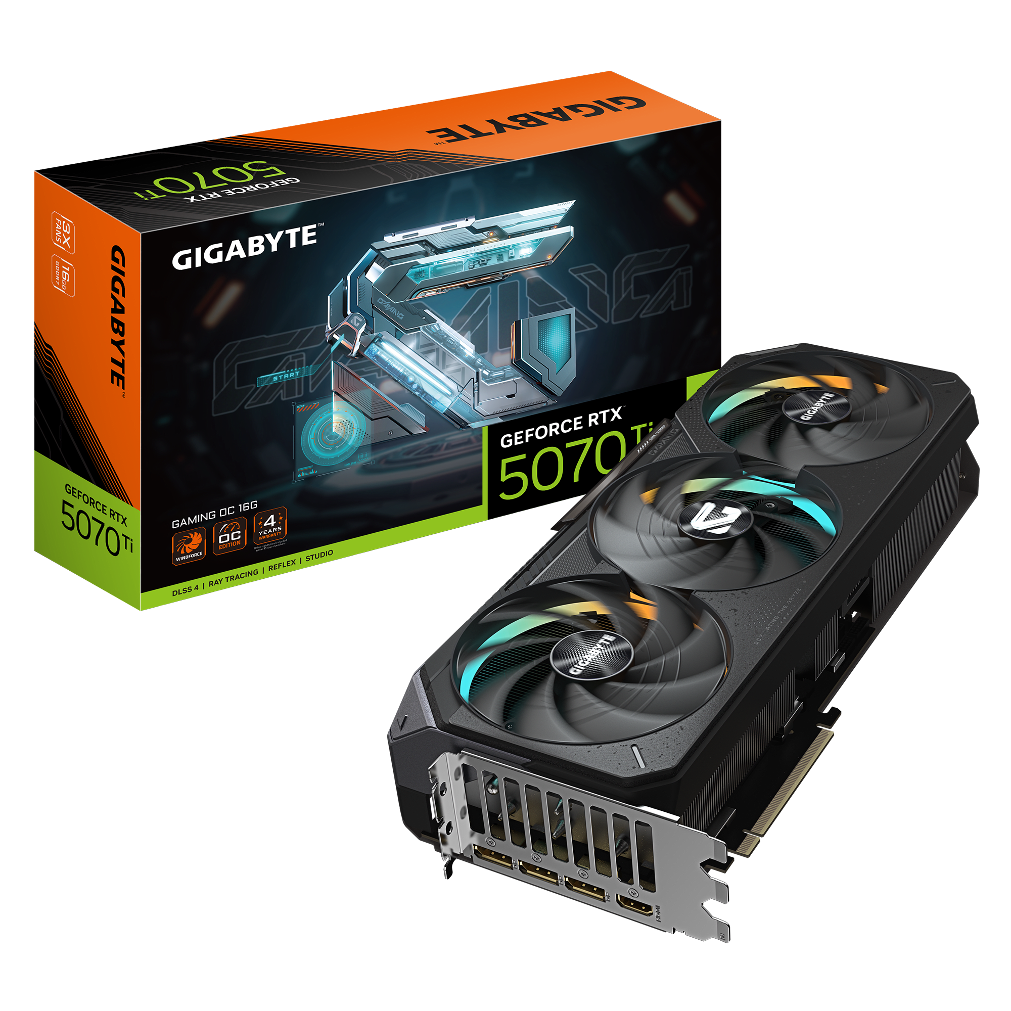 Tarjeta Grafica Gigabyte GeForce RTX 5070 Ti Gaming OC