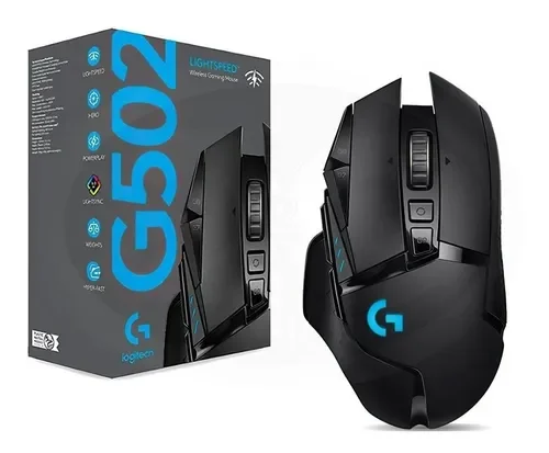 Logitech G502 HERO mouse USB gaming negro