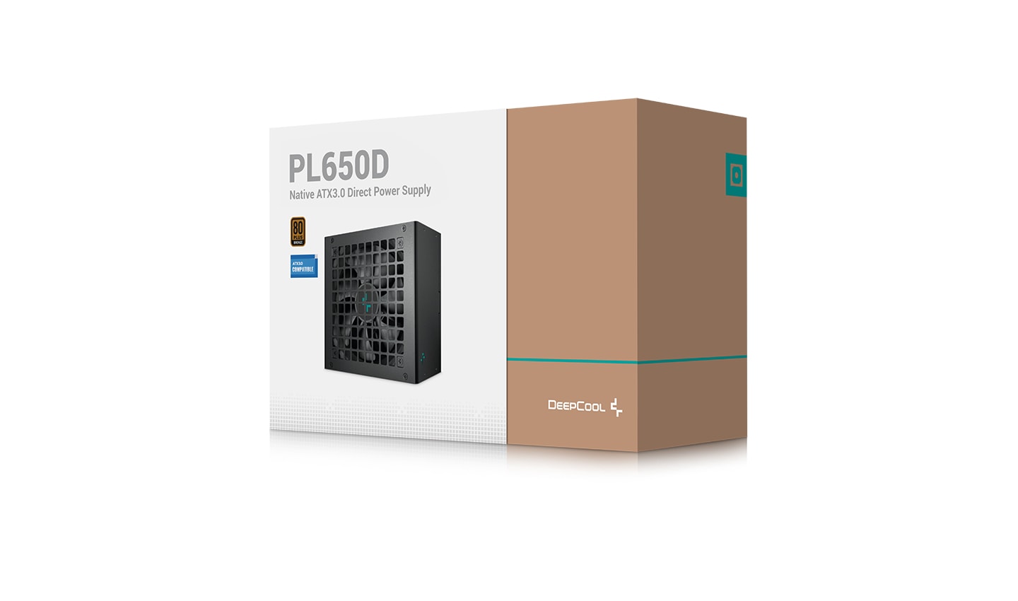 Fuente de poder Deepcool PL650D 650W 80 Plus Bronze