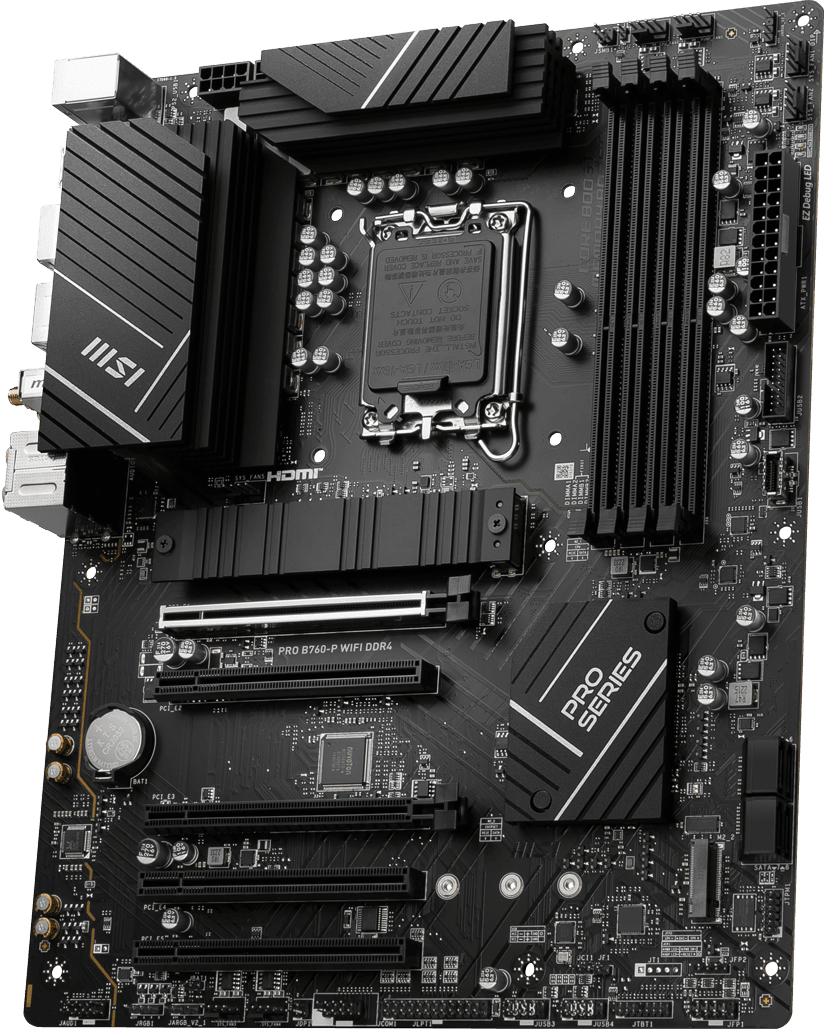 Tarjeta madre MSI B760-P DDR4 socket 1700, HDMI/DisplayPort