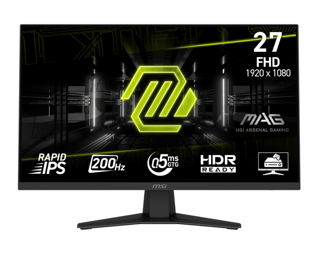 MONITOR IPS MSI WIDESCREEN 27" GAMING 1920X1080 200HZ HDMI DYSPLAY PORT MAG274F