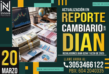 Actualización en Reporte Cambiario ante la DIAN