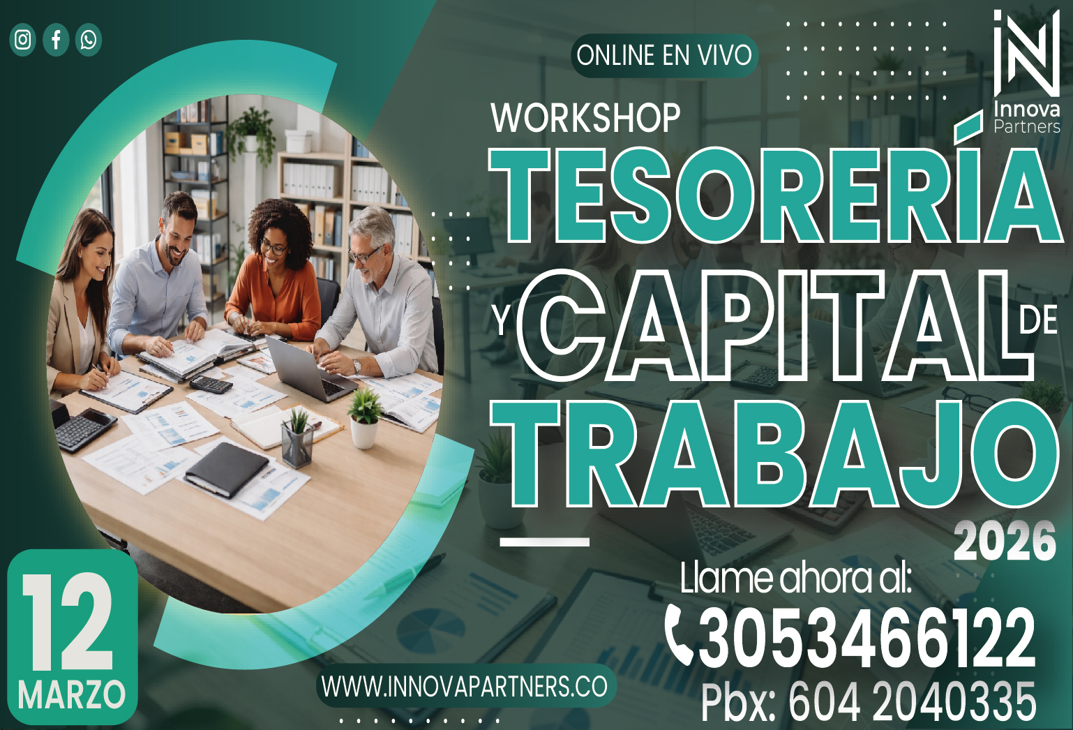 Workshop en Tesorería y Capital de Trabajo 2026