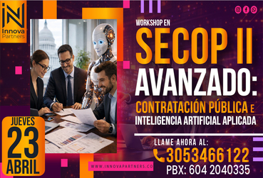 Workshop en SECOP II Avanzado: Contratación Pública e Inteligencia Artificial