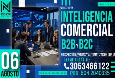 Workshop Inteligencia Comercial B2B y B2C: Prospección, Ventas y Automatización con IA