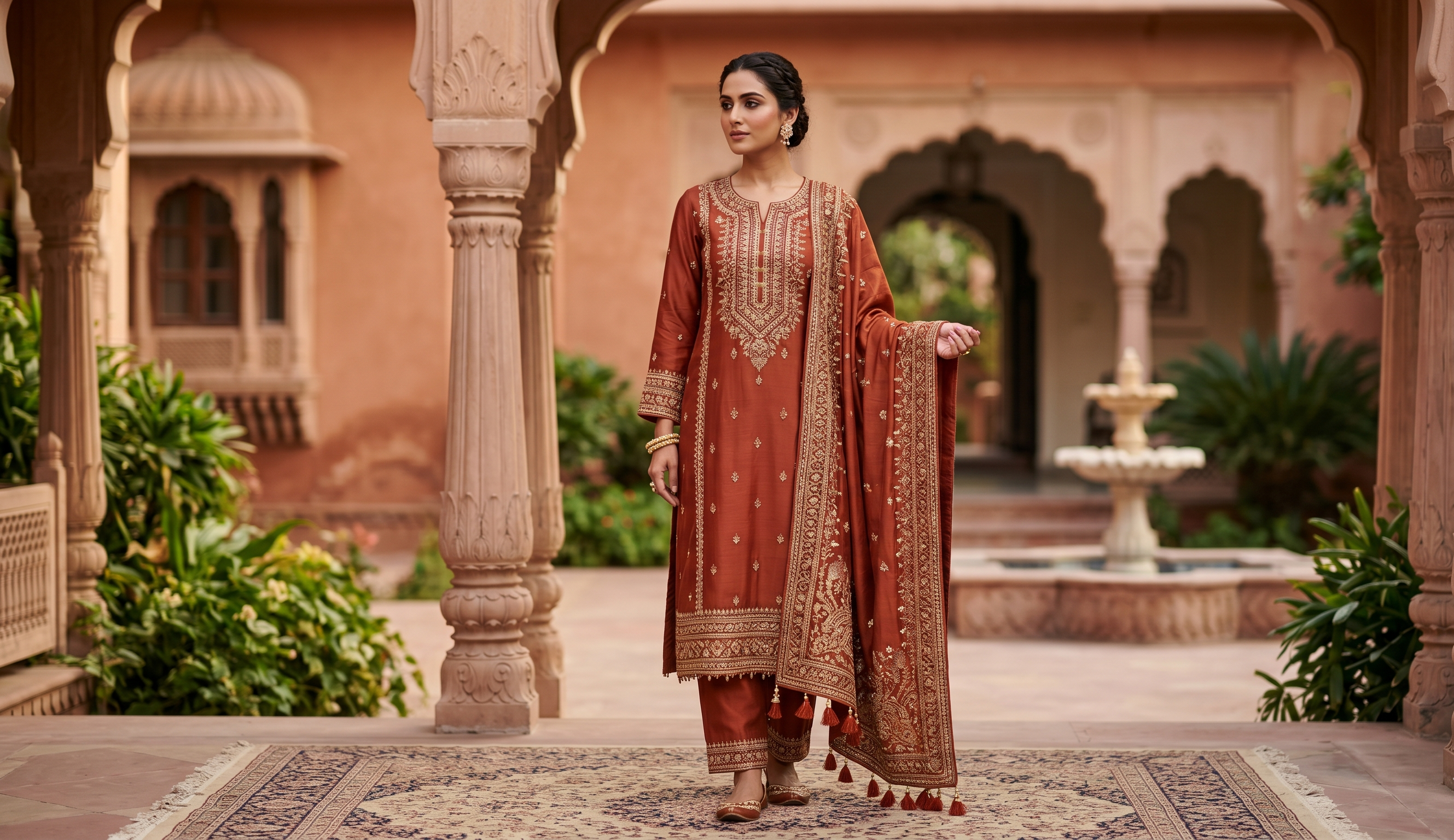 Embroidered Luxe