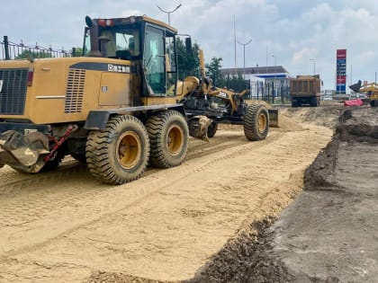 В Воронеже продолжается строительство Остужевской развязки