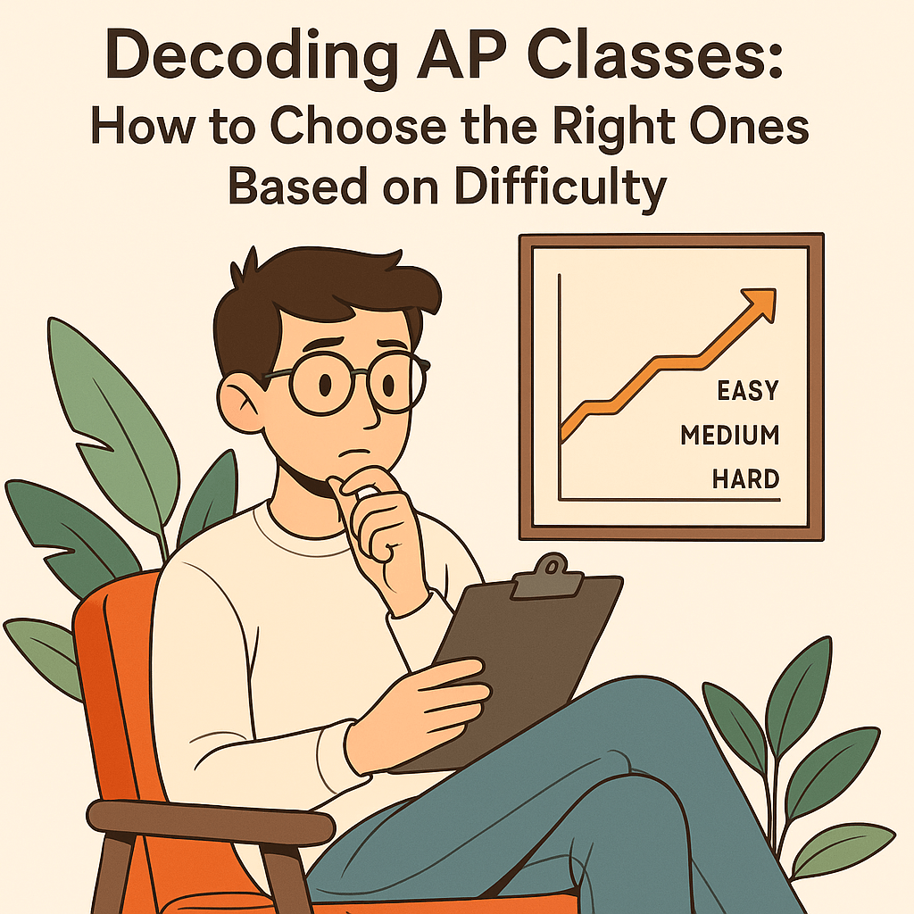 AP Classes Guide - Strategic selection of Advanced Placement courses based on difficulty