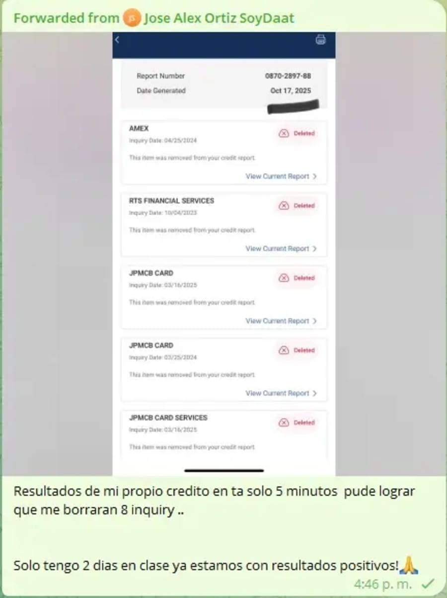 Credit score improvement training with real before and after results