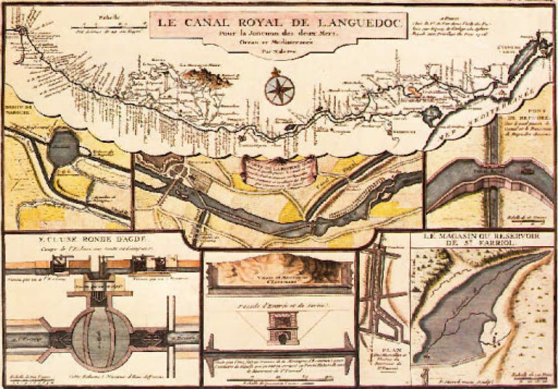 Le canal royal du Languedoc : le rêve d'un homme