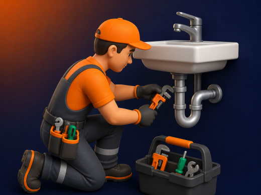 Plumber service from FIXO in Lucknow