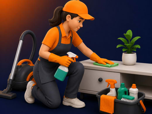 Home Cleaning service from FIXO in Lucknow