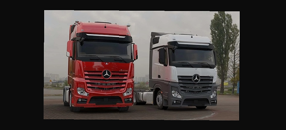 МОД Mercedes-Benz New Actros v1.0.6.8 ДЛЯ EURO TRUCK SIMULATOR 2